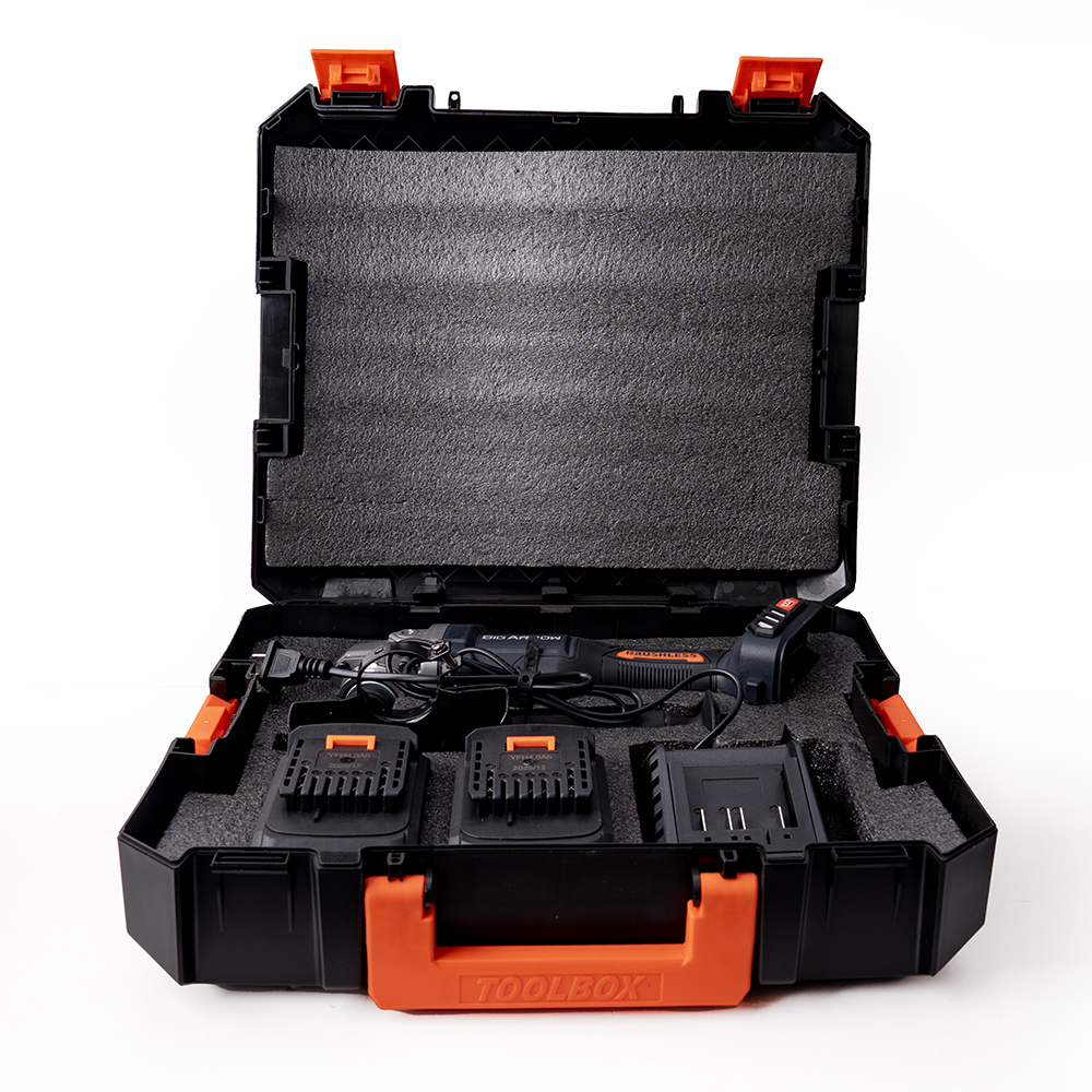 华丰巨箭 无刷锂电角磨机两电一充套装 BA-99011高清大图