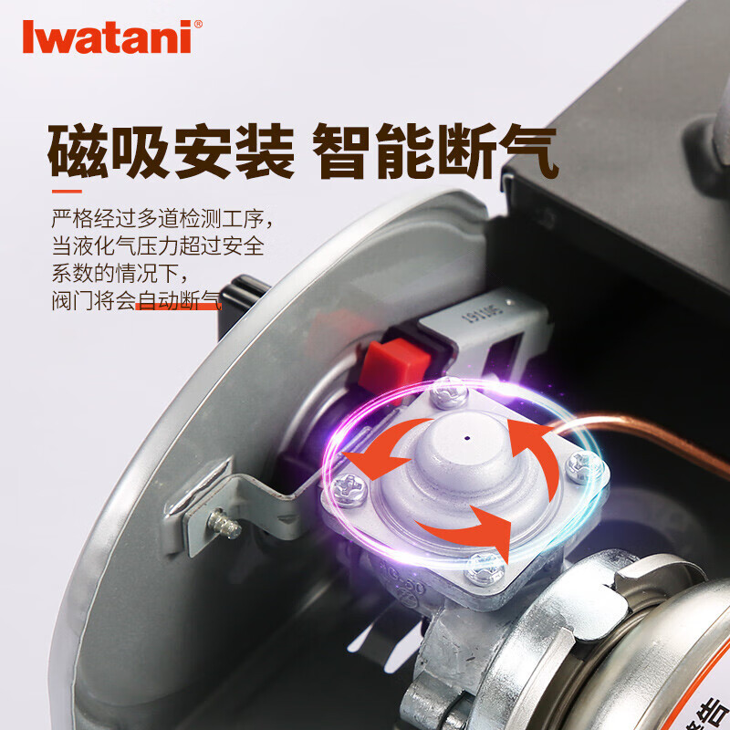 岩谷(IWATANI)户外便携卡式炉 自驾游装备 野炊瓦斯炉 火锅燃气炉子 烧烤卡磁炉具 ZX-1(不含气罐)