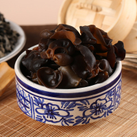 [商洛蓝]秦岭椴木黑木耳 100g 袋装干货 人工挑选 营养丰富 肉质肥厚 Q弹爽滑 菌菇
