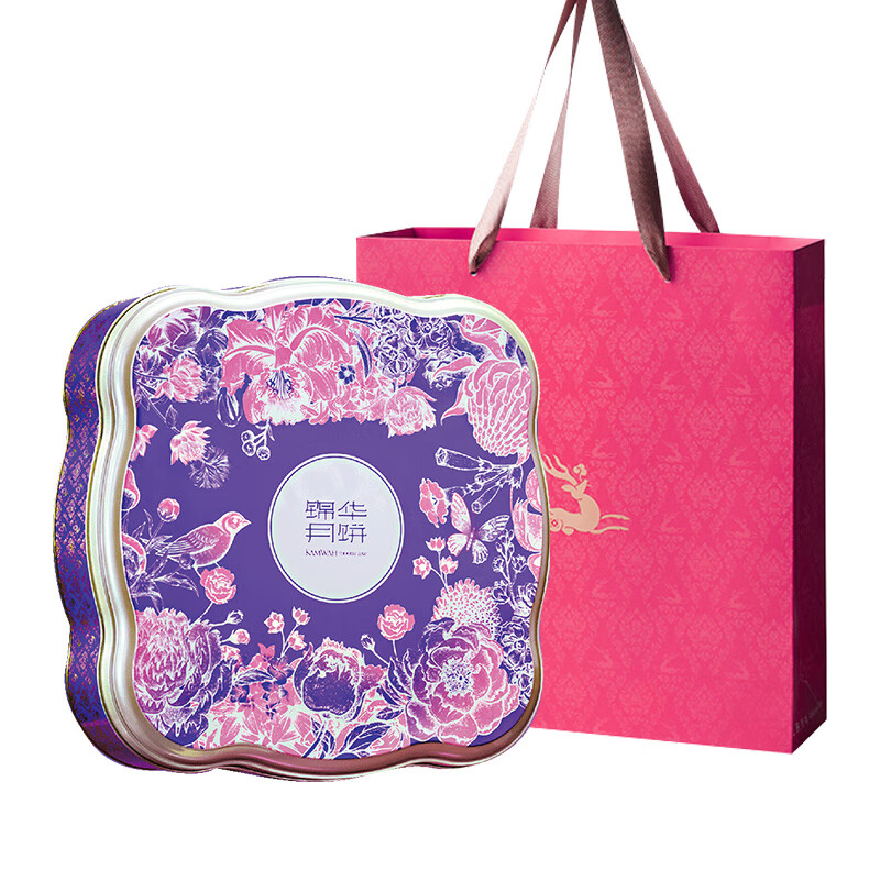 锦华金秋聚福月饼 540g高清大图