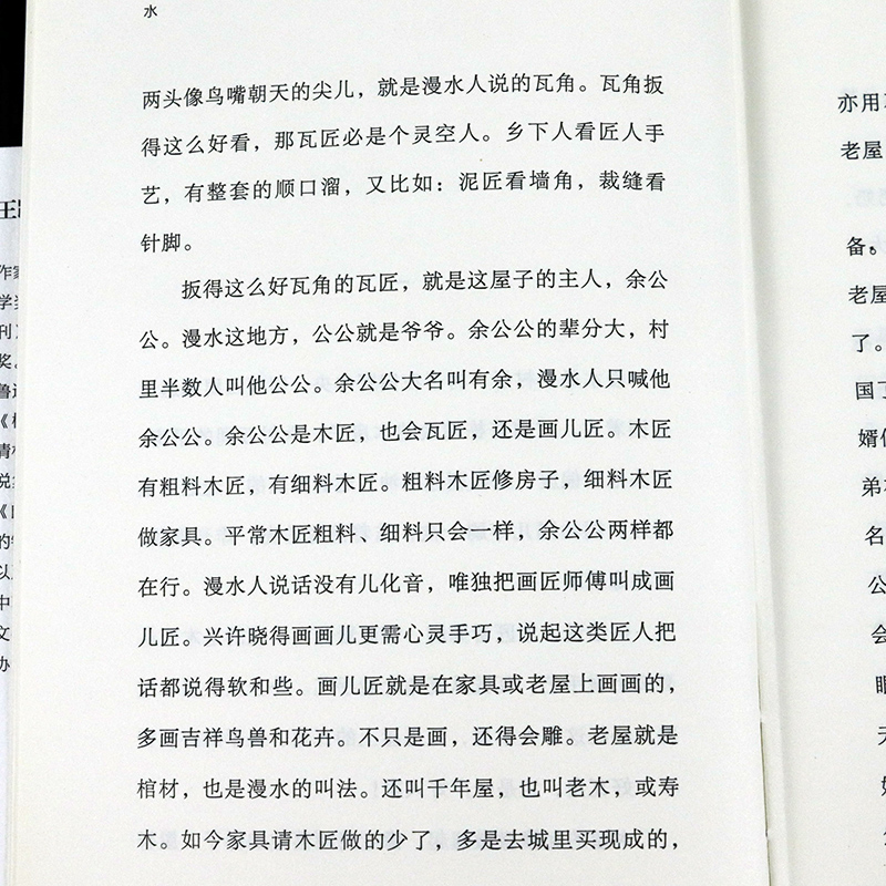 [正版]漫水(精装)王跃文著乡土小说经典名家小说另有官场小说国画梅次故事朝夕之间亡魂鸟大清相国无雪之冬等书籍高清大图