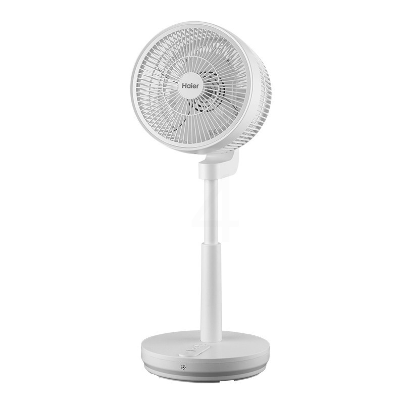 海尔（Haier）空气循环扇电风扇家用遥控落地扇直流台立式定时音静办公室涡轮对流扇旗舰款大风力网红同款家用宿舍 白色