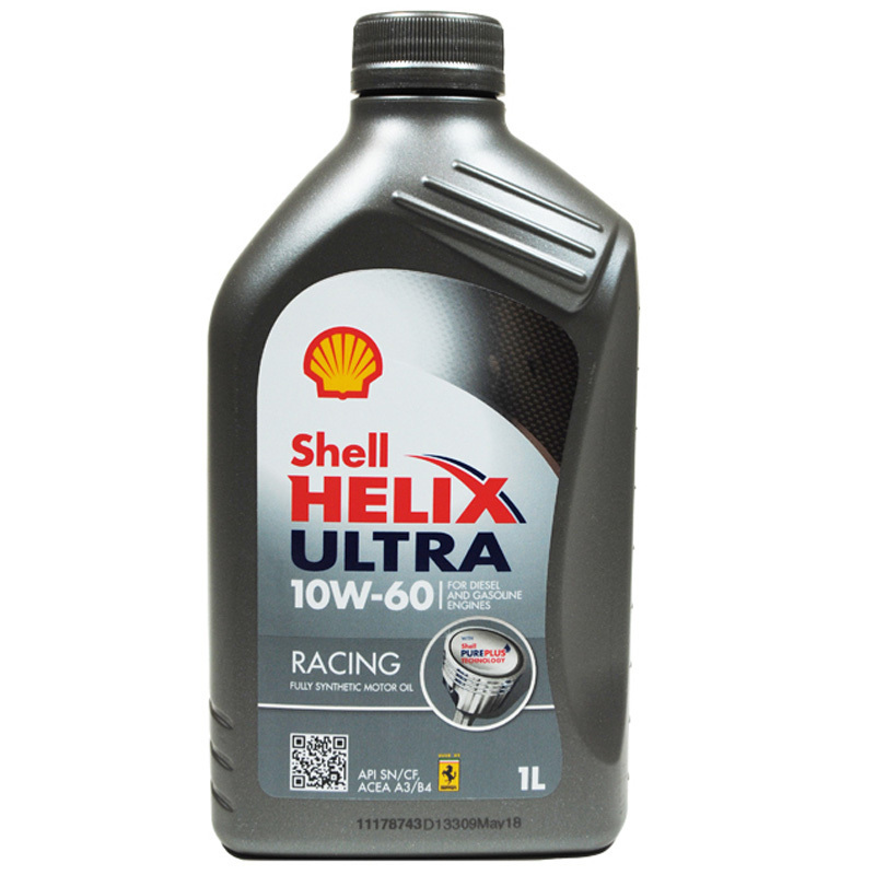 [全合成机油]Shell壳牌 欧洲进口 Helix Ultra Racing 10W-60 超凡喜力 1L