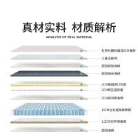喜临门官方旗舰店床垫进口乳胶七区独袋弹簧 天使长白 天使长云睡版