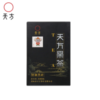 天方茶叶黑茶砖陈年黑茶正品安徽黑砖茶盒装380g