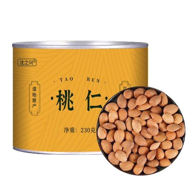 桃仁正品官方店山桃仁干红花生桃仁山桃仁去壳带皮桃仁去皮桃仁高清大图