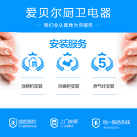 爱贝尔(IBELL)烟灶套装 油烟机燃气灶套餐 脱排顶吸式吸油烟机脱排老式双抽嵌入式不锈钢面板台式家用双灶 天然气 带熄