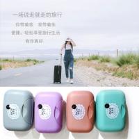 旅行皂盒防水密封便携肥皂盒牙刷筒洗漱杯简约旅行套装家用香皂盒 粉色旅行香皂盒1个