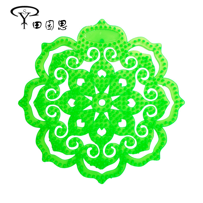 田园思 绿色清洁尿斗片 花型 片