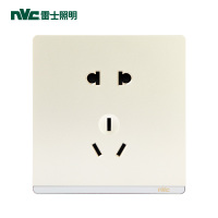 雷士照明NVC 86型开关插座 五孔二三插一开关双控家用墙壁电源开关插座面板套餐