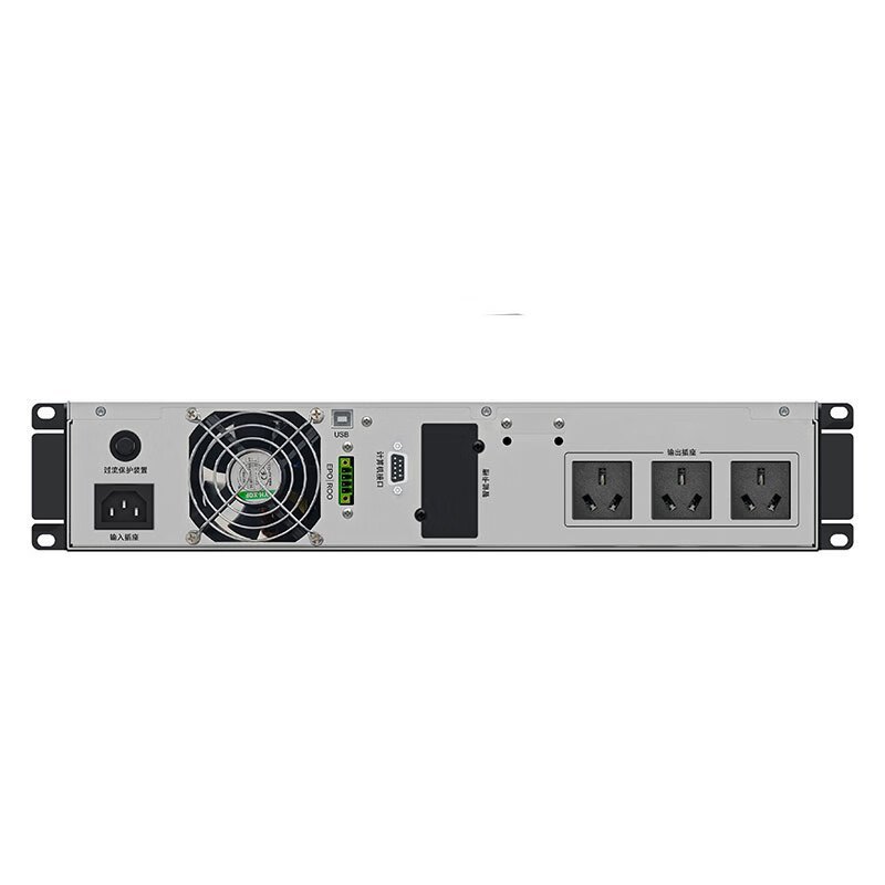 山特奥兰德机架式UPS不间断电源 R02 (2KVA/1800W)高清大图