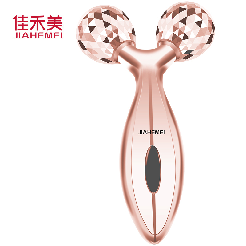 佳禾美瘦脸神器滚轮瘦脸仪脸部按摩器V脸美容仪器家用瘦脸贴HM-M14