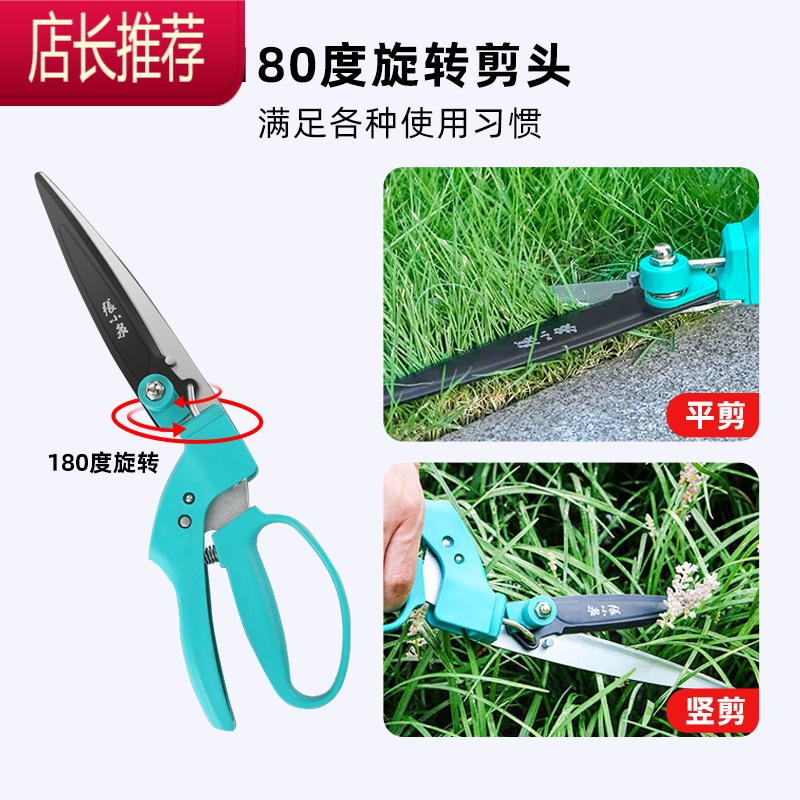 剪草大剪刀草坪剪器园林园艺修枝剪粗枝剪花艺园丁锋利JING PING