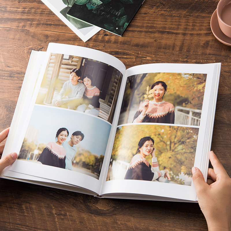 82页[容纳82-200张照片]|照片书纪念册冲印相册情侣礼物洗冲照