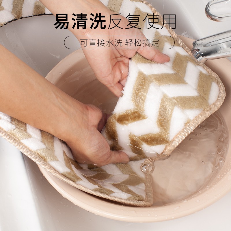 马桶垫子坐便套家用坐垫秋冬四季通用马桶圈粘扣款式毛绒冬季坐垫 三维工匠高清大图