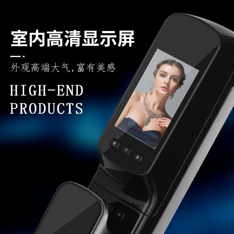 智能锁全自动指纹锁防盗门全自动密码锁刷卡电子锁民宿远程种监控