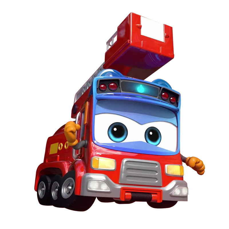 百变校巴玩具快速表情变换歌德消防警车救护车儿童男孩变形机器人变脸