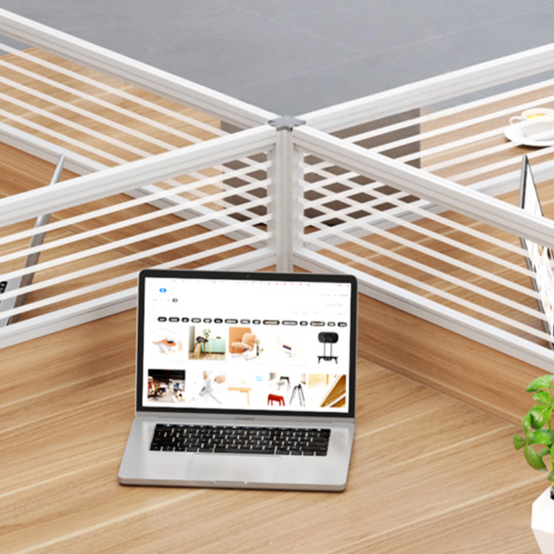 伟樽屏风工位单人位1242*621*1100mm张高清大图