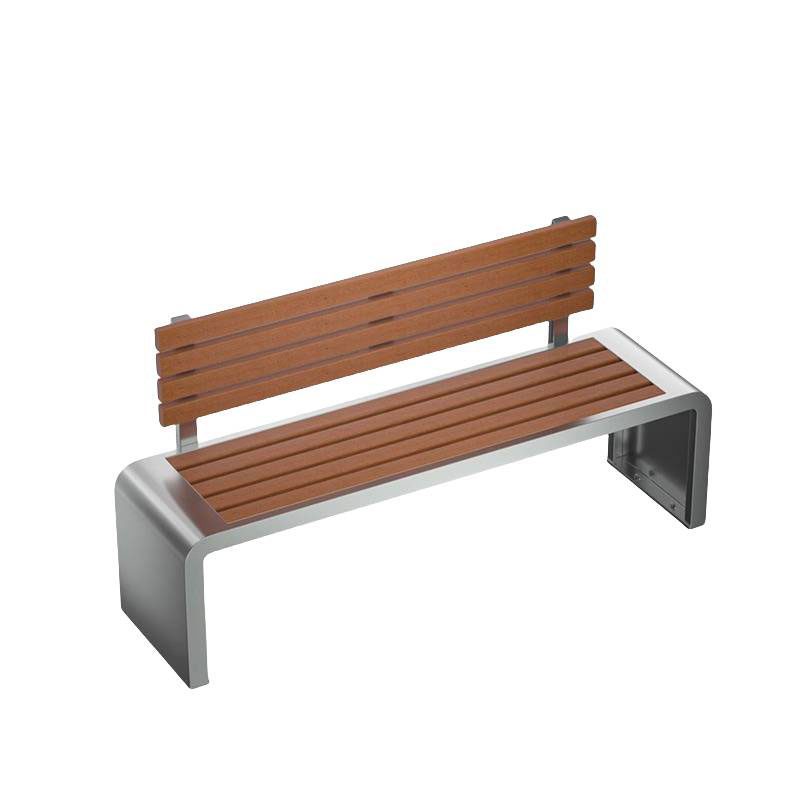 豫众诺 户外长椅 u型1.5m 把高清大图