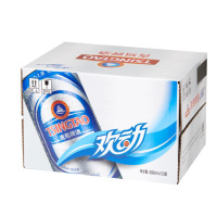 青岛啤酒(TSINGTAO) 欢动啤酒7度 500ml*12罐*2箱 官方直营(ZJ)