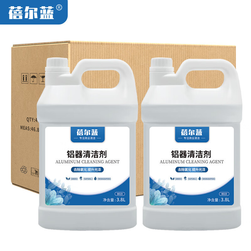 蓓尔蓝 B019 铝器清洁剂 3.8L*4桶 白色*高清大图