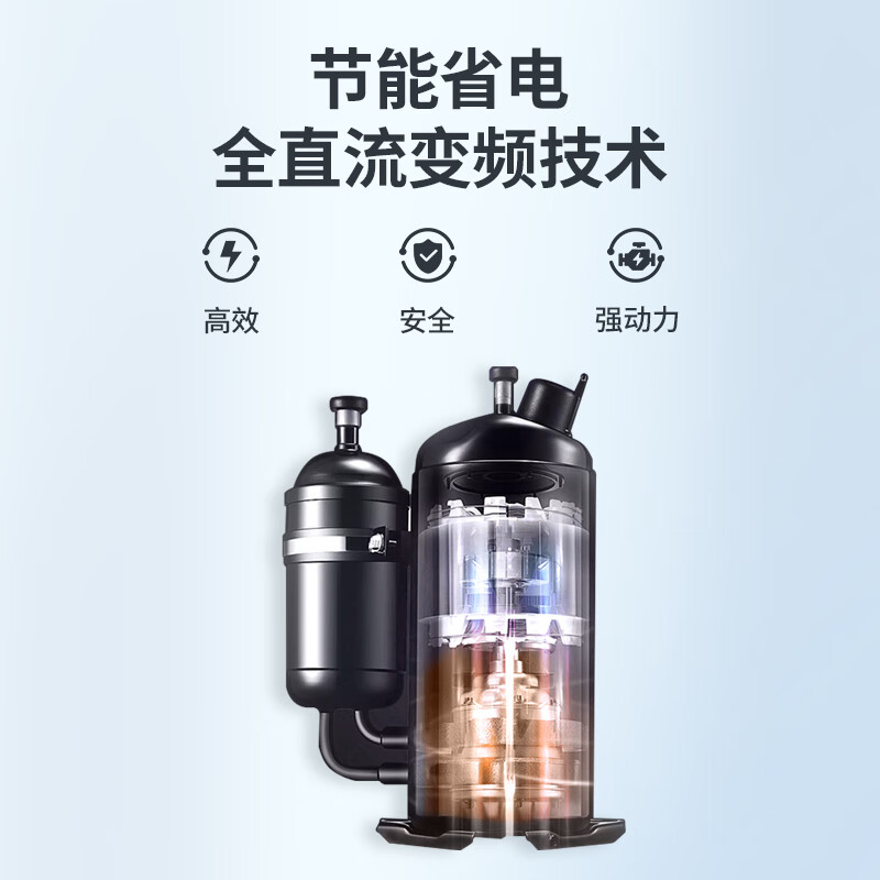 松下(Panasonic)5匹二级能效变频冷暖中央空调一拖一风管机E45D1L14 不含安装高清大图