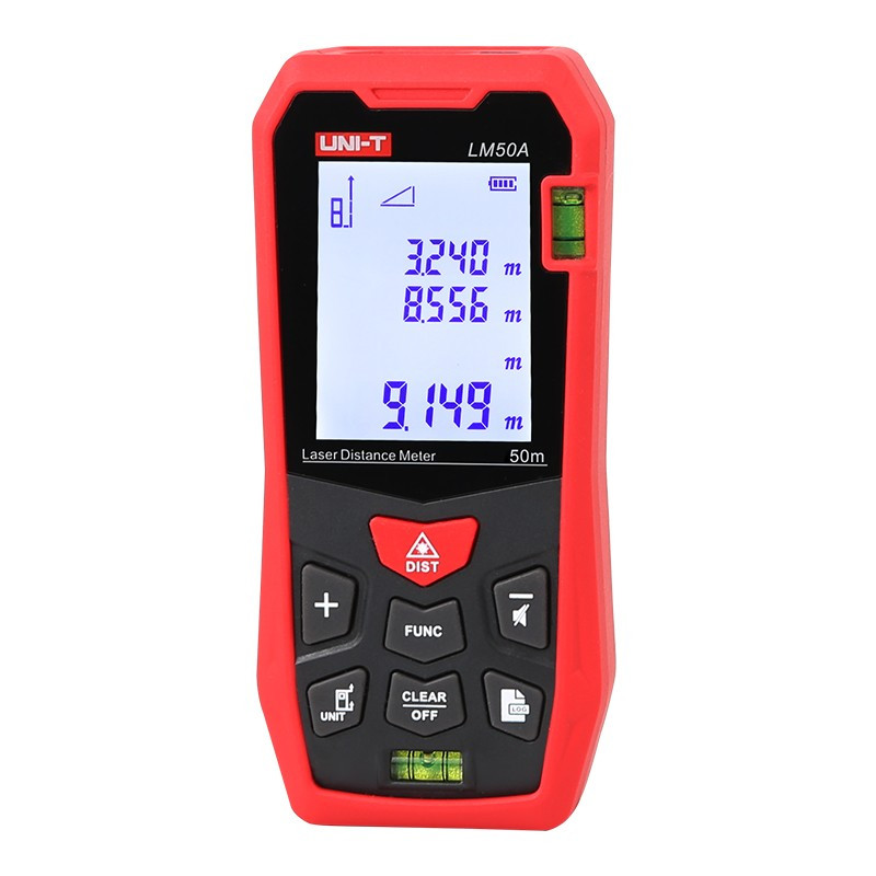 50米激光测距仪高精度红外线测距仪室内装修测量手持充电式电子尺 LM50A(标准款50米) 1个