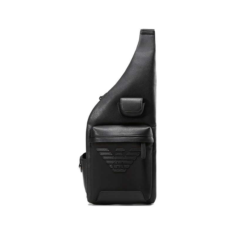 阿玛尼 emporio armani 男士胸包单肩斜挎包y4o381 y216j