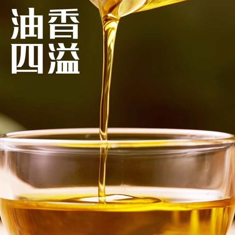 米妹妹大豆油5L油香四溢油质清澈清香型非转基因油高清大图