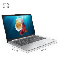 联想(Lenovo)小新Air14 2020新款 14.0英寸轻薄本学生笔记本电脑(i7-1065G7 16G 512G MX350 2G )超轻薄制图满血性能设计本 银色 标配
