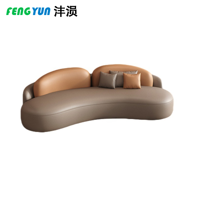 沣涢 办公沙发 洽谈沙发 230cm 张高清大图