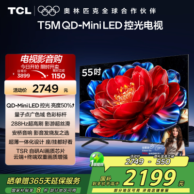 TCL 55T5M 电视