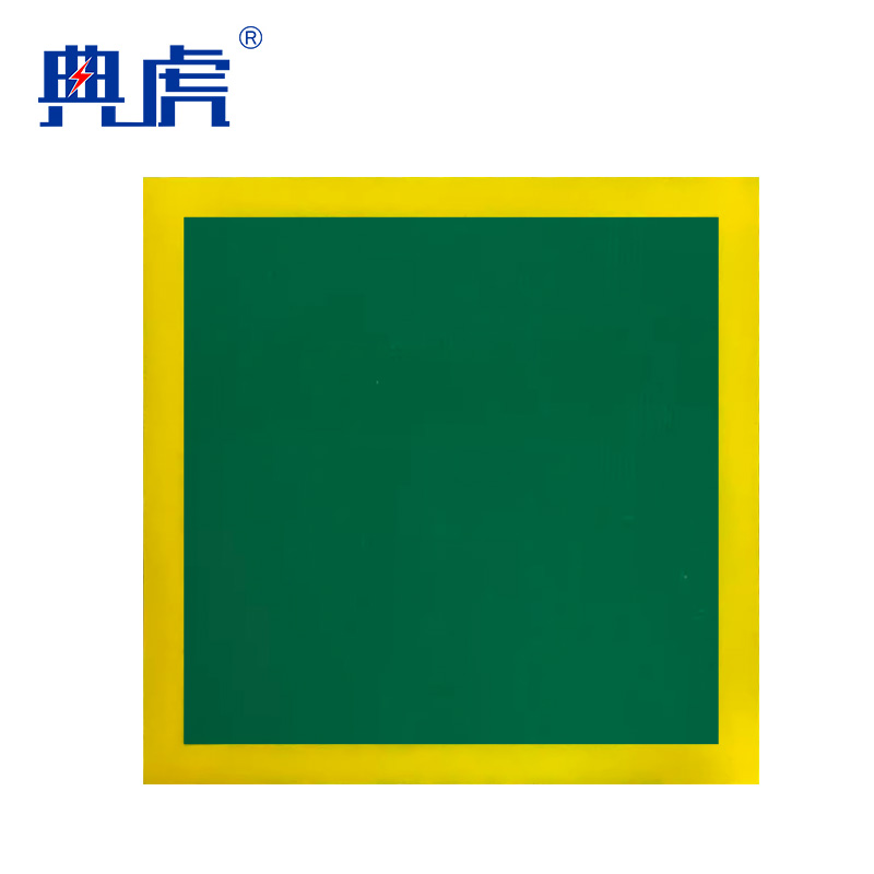 典虎 警示线橡胶垫 灭火器存放 5mm*1m*1m 块高清大图