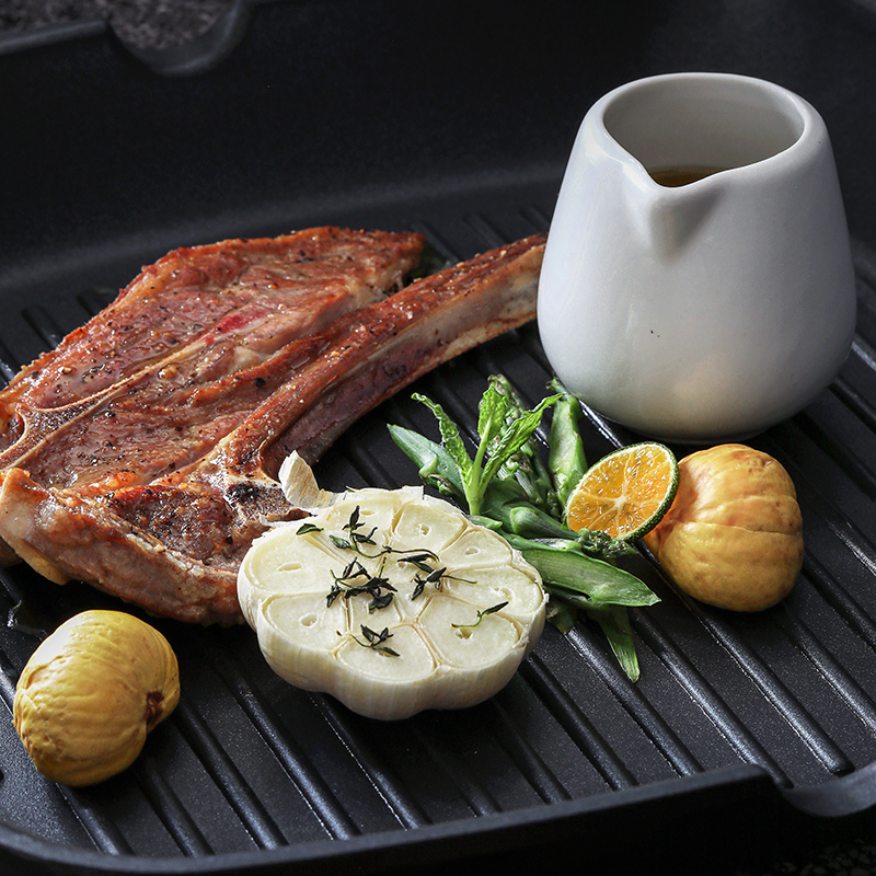 大庄园 新西兰进口羊肉 单骨法式羊排500g/袋（约3片） 原切法式羔羊排肩排