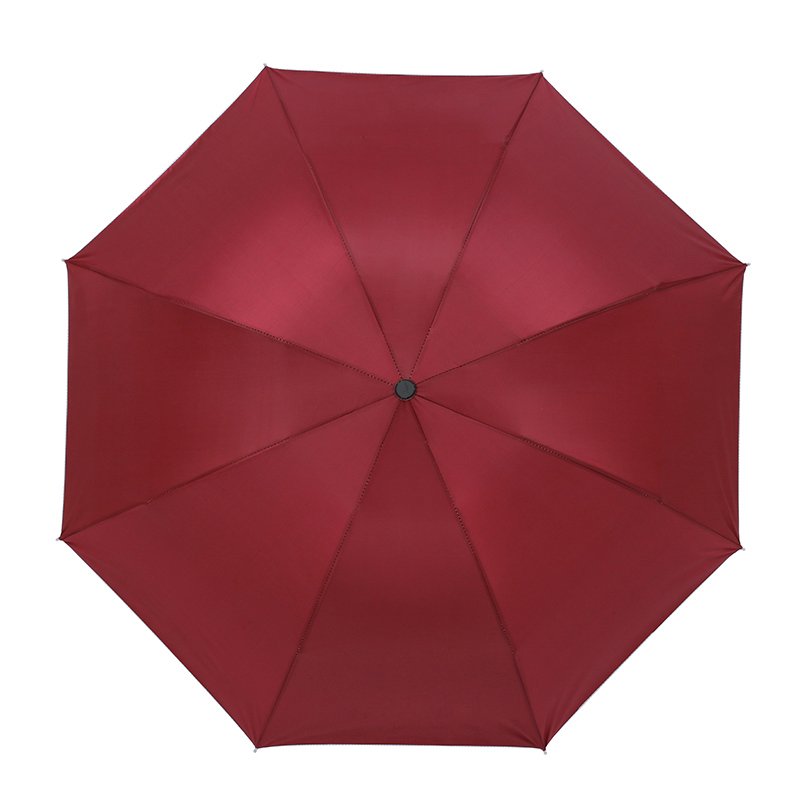 折叠晴雨两用伞 SCP-JW0003 防风骨架8K*54cm 银胶布三折晴雨伞010(单位:件)