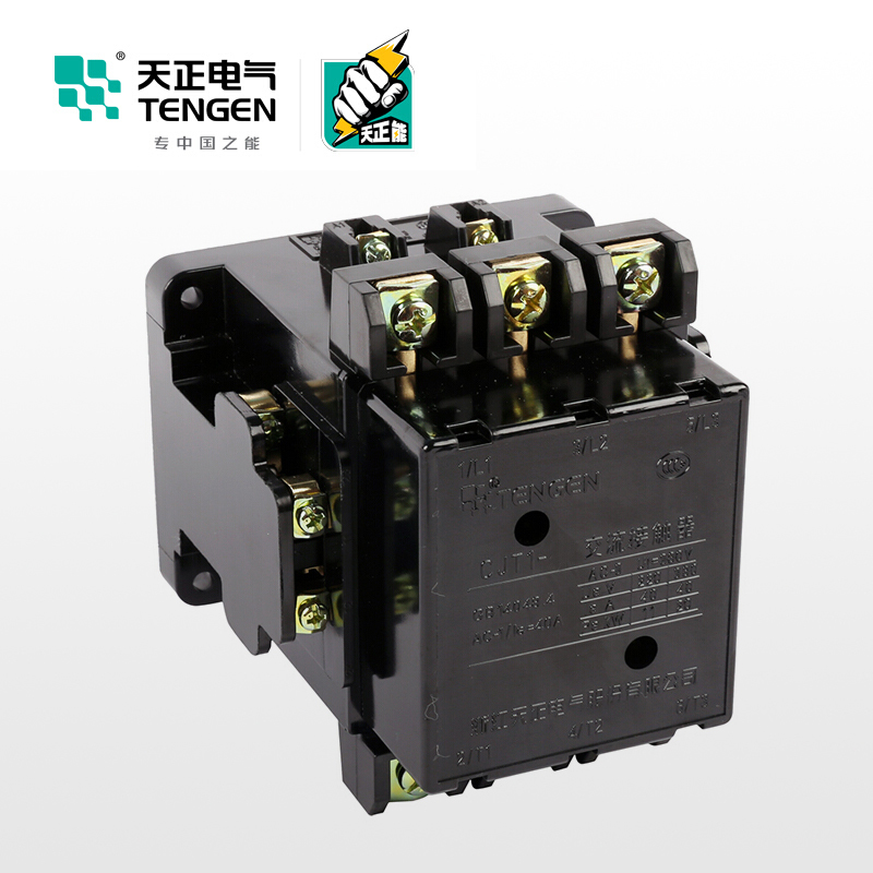 天正电气 CJT1-20A 220V 3NO 2NO、2NC 50Hz 3P 02010050024 交流接触器