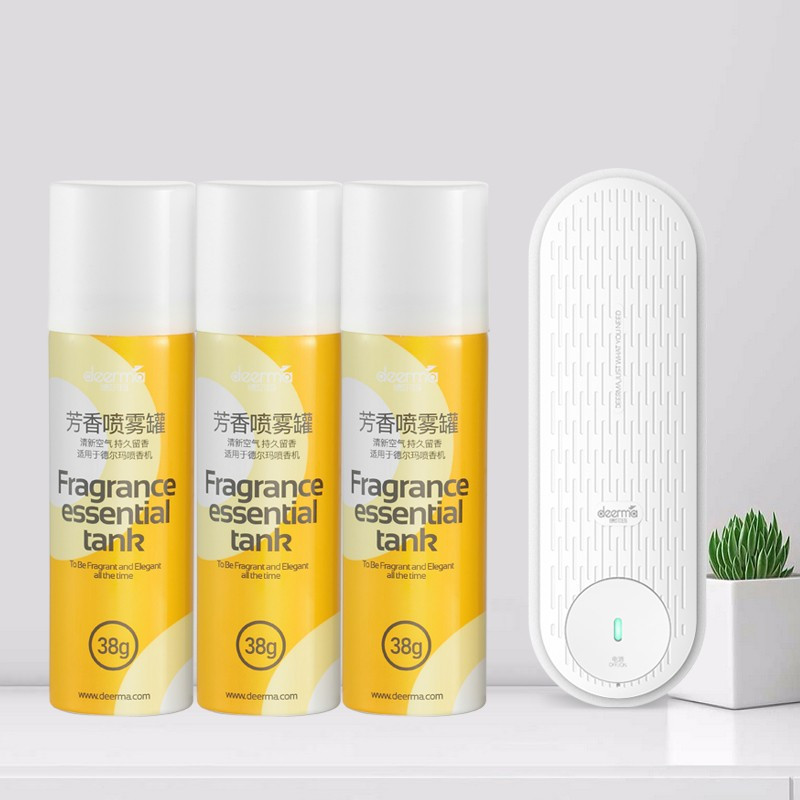 德尔玛(Deerma)芳香剂(3罐装)空气除味 增香剂 适用于PX830/PX831喷香机配件