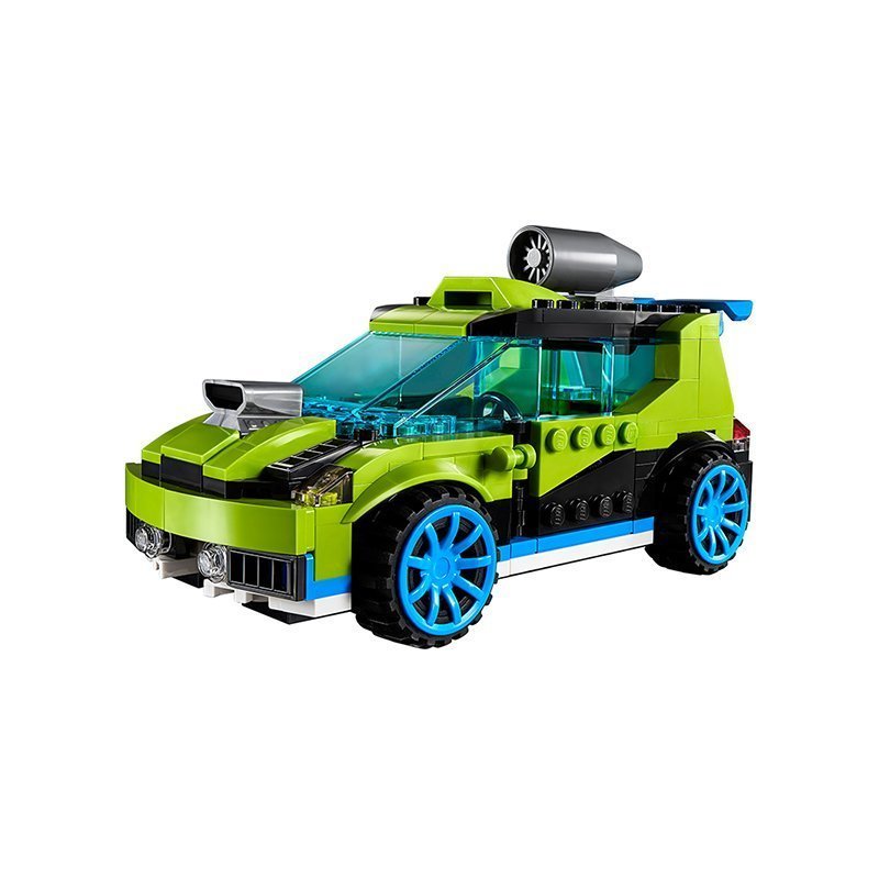 乐高(LEGO)Creator 创意百变 火箭拉力赛车 31074 塑料积木玩具241颗 7-12岁