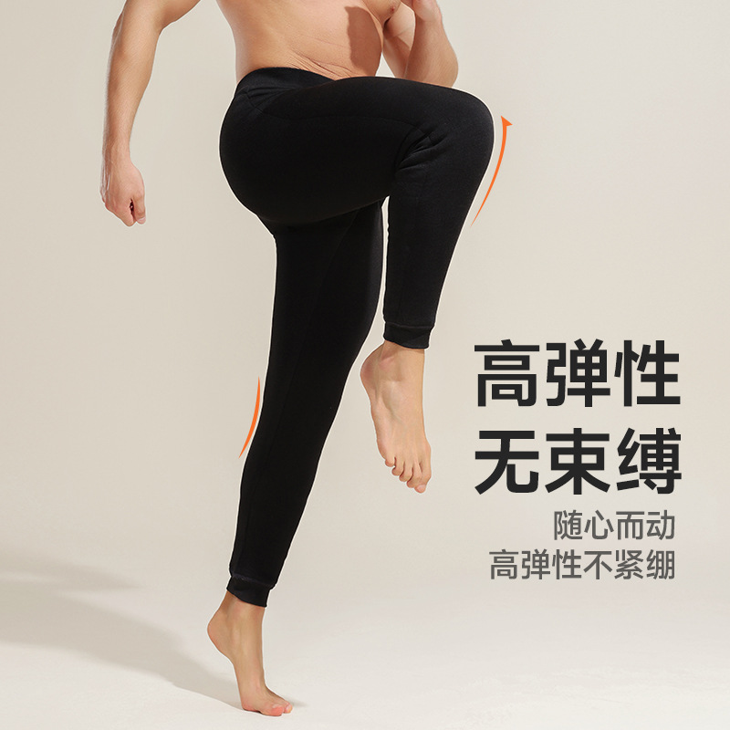 策霸(CEBA)东北棉裤男士保暖冬季老人加绒加厚保暖裤【100%羊毛+蚕丝填充】高清大图