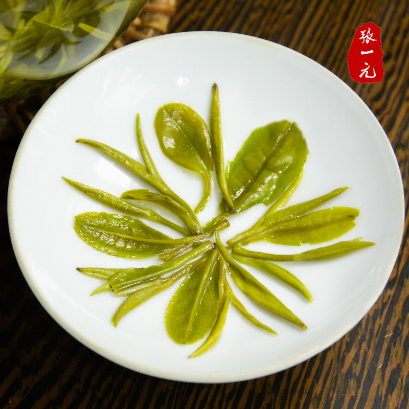 张一元茶叶 经典系列信阳毛尖桶装40g(10包) 绿色