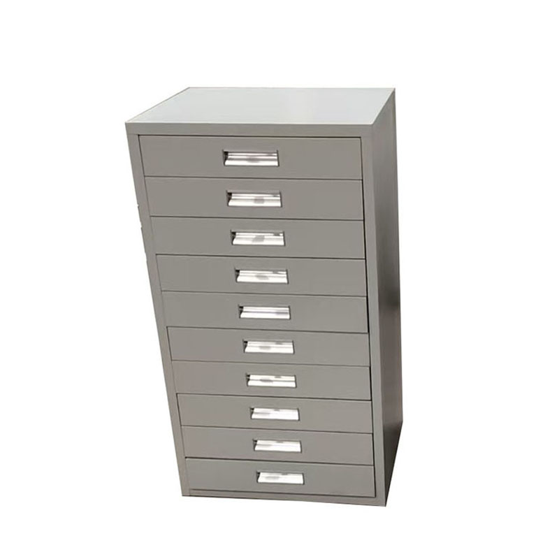 卉茵 文件柜十抽柜 650*500*1097mm 台高清大图