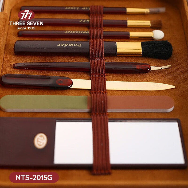 777指甲刀套装NTS-2015G指甲剪钳修容美护工具十八件套高清大图