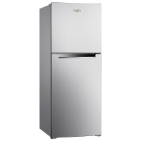惠而浦(Whirlpool)BCD-203WLWS(亮光银)203L大容量 家用两门冰箱 双门电冰箱