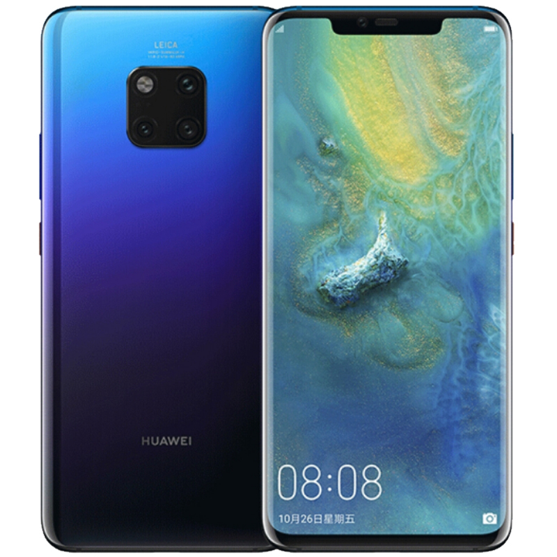 [二手9成新]华为Mate20 Pro 极光色 6G+128G 6.39英寸屏麒麟980芯片徕卡三摄全网通安卓4G手机高清大图