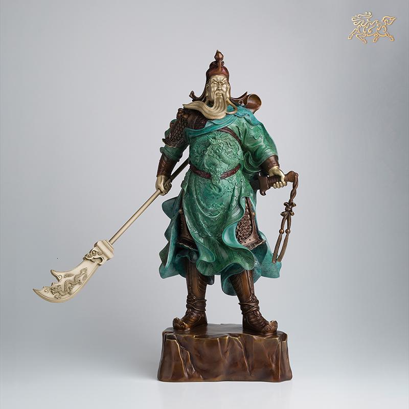 美帮汇全铜摆件《乾坤正气(版)》家居饰品 关公摆件高清大图