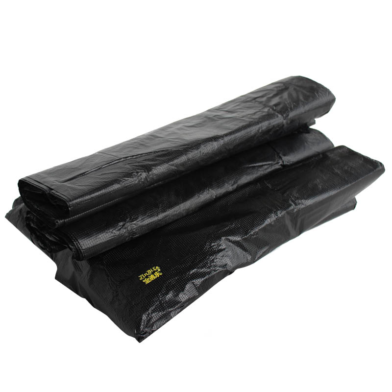 金迪乐加厚垃圾袋塑料袋100只平口款100*120cm/件 100只平口款60*80cm/件