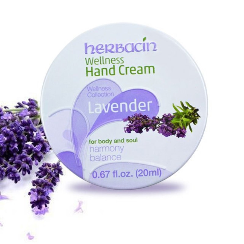 贺本清(Herbacin) 德国小甘菊薰衣草护手霜舒缓修护20ml 1个装