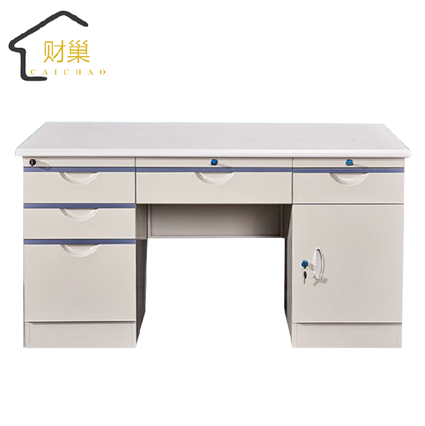 财巢 办公桌 140*70*72.5cm 台高清大图