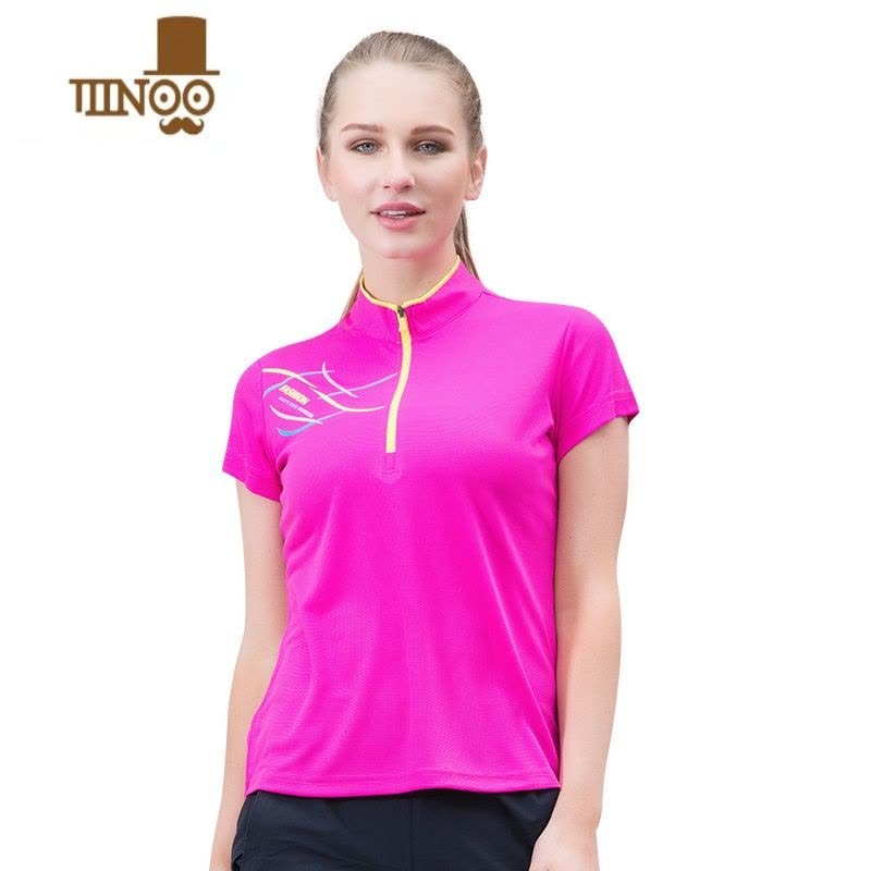 YANXU户外速干衣女长袖装徒步运动跑步t恤衫登山服装男款快干上衣图片