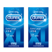 杜蕾斯(Durex) 避孕套 大号12只*2盒 标准款 安全套套 男用成人情趣型计生用品byt